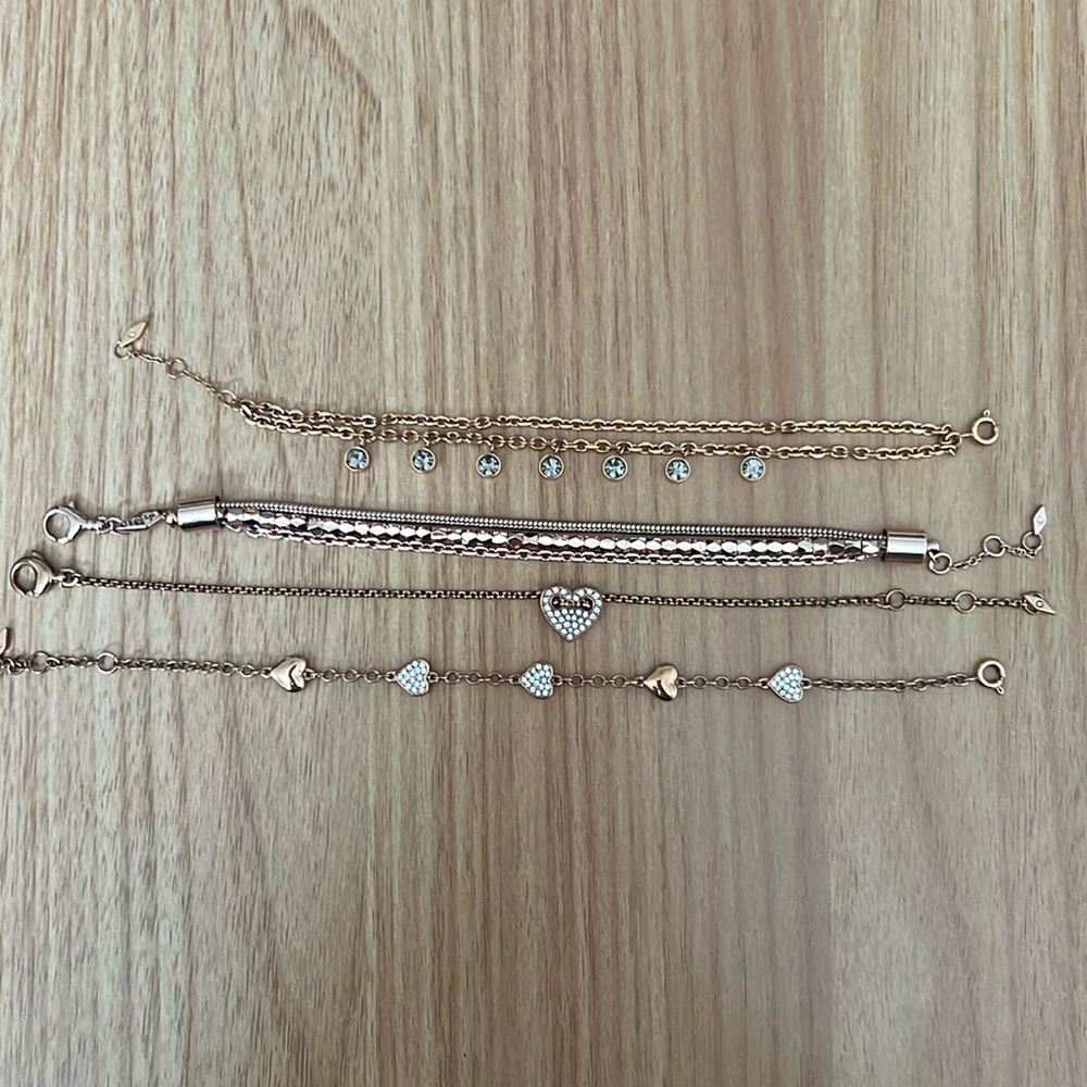Fossil bracelet set